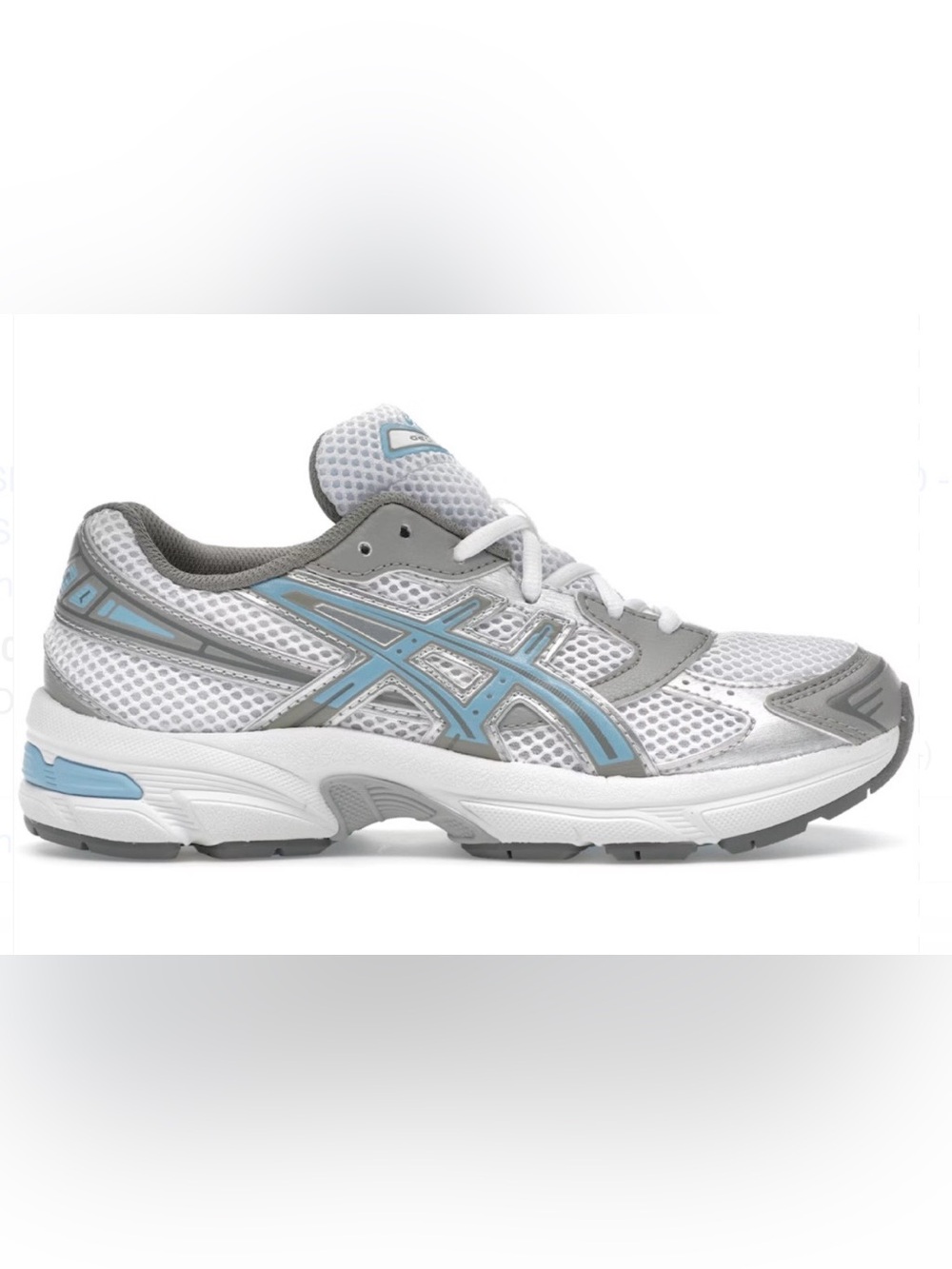 Asics kids White/Arctic Sky Sneakers
